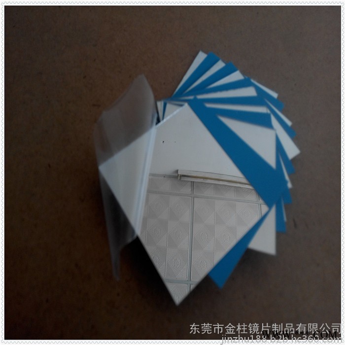 生产PS油漆家具装饰镜 塑料带胶镜 PS油漆真空电镀镜面图2