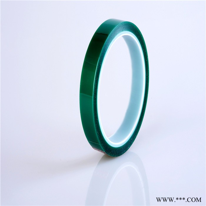 东莞美百达烤漆绿胶带 工厂专业生产耐高温PET遮蔽胶带电镀喷涂专用绿胶带图2