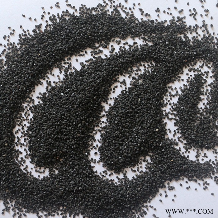 80目电镀表面抛光用黑刚玉 金刚砂磨料 黑刚玉可出口图3