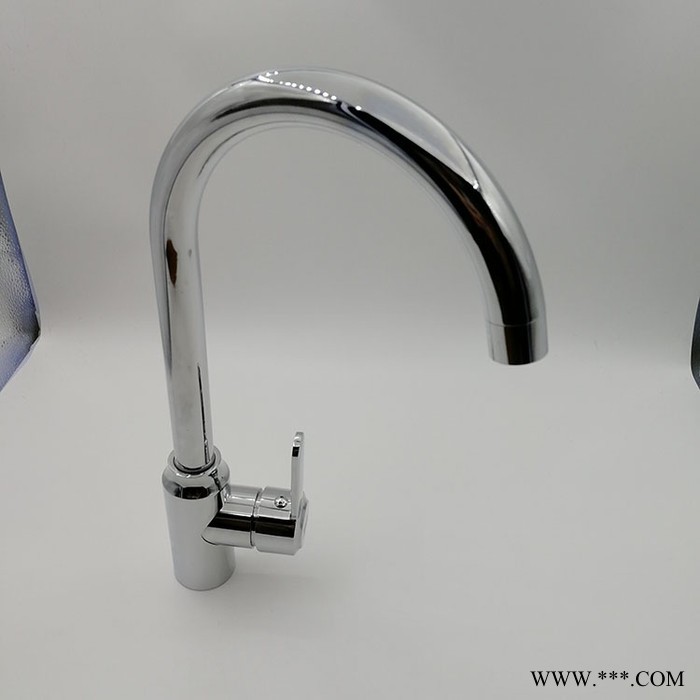 厨房**不锈钢304冷热高弯**洗菜盆弯脖水嘴高标电镀 cf图7