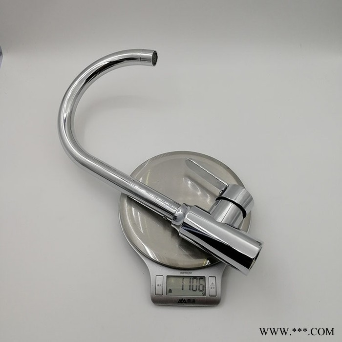 厨房**不锈钢304冷热高弯**洗菜盆弯脖水嘴高标电镀 cf图8