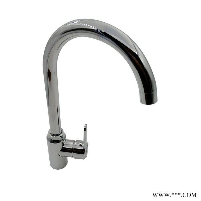 厨房**不锈钢304冷热高弯**洗菜盆弯脖水嘴高标电镀 cf图5