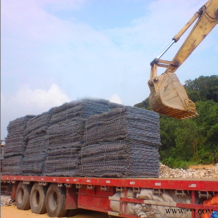 专业生产石笼网 电镀锌石笼网 浸塑石笼网 热镀锌石笼网图2