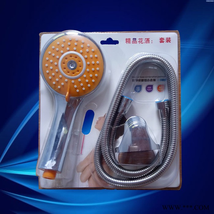 厂家供应坤昊达pt-1 喷头 电镀淋浴花洒吸塑套装 热水器专用淋浴器图5