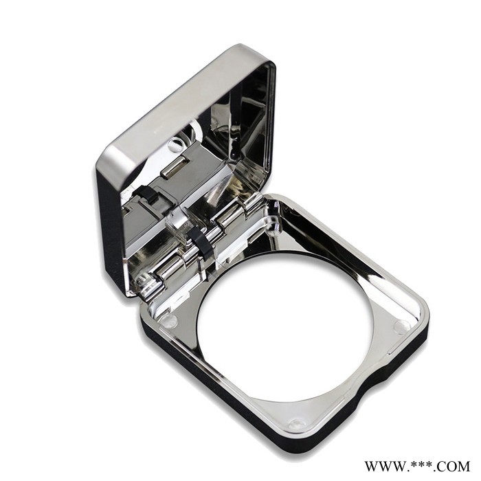 适用于五十铃DMAX瑞迈铃拓MUX皮卡改装件内饰电镀四驱开关保护盒 DMAX开关保护盒图3