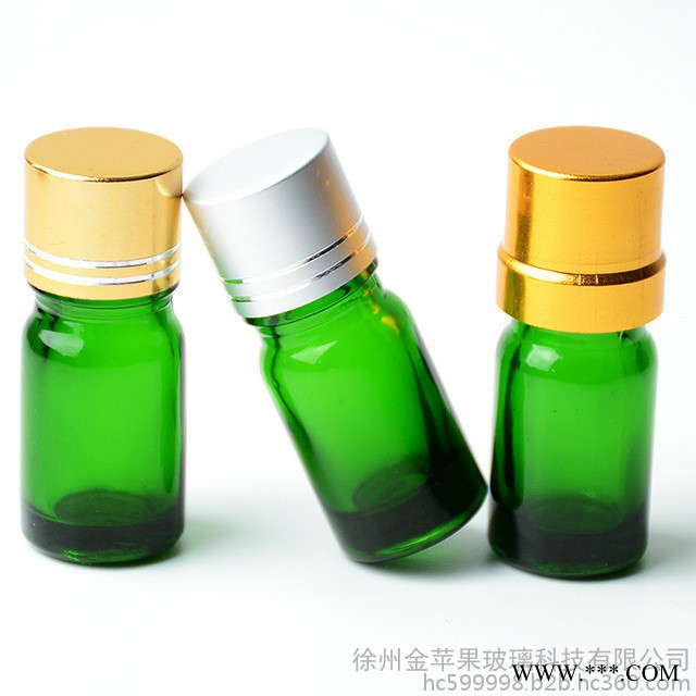 现货 金苹果 5ml蓝色 绿色 精油瓶 烟油瓶分装瓶，可喷涂，蒙砂，印刷，电镀图3