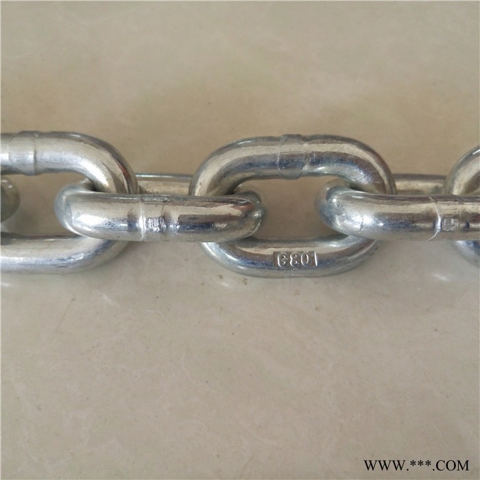 恒荣 G80链条 起重链条厂家 电镀锌起重链条 6-34mm 现货供应图2