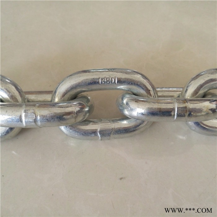 恒荣 G80链条 起重链条厂家 电镀锌起重链条 6-34mm 现货供应图3