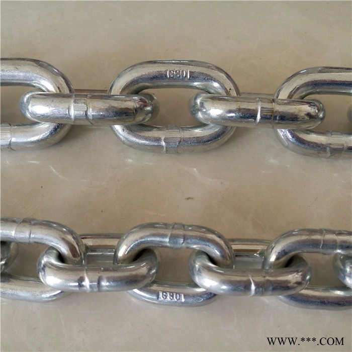 恒荣 G80链条 起重链条厂家 电镀锌起重链条 6-34mm 现货供应图6