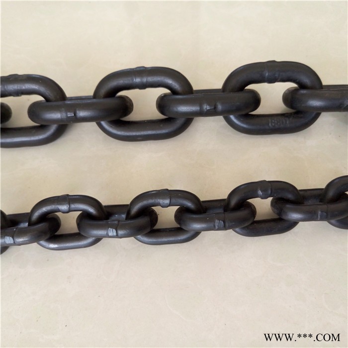 恒荣 G80链条 起重链条厂家 电镀锌起重链条 6-34mm 现货供应图4