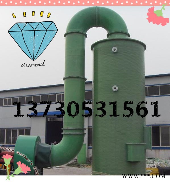 砖厂烟气脱硫除尘设备 化工行业酸雾净化塔 来宾电镀厂废气处理设备图5