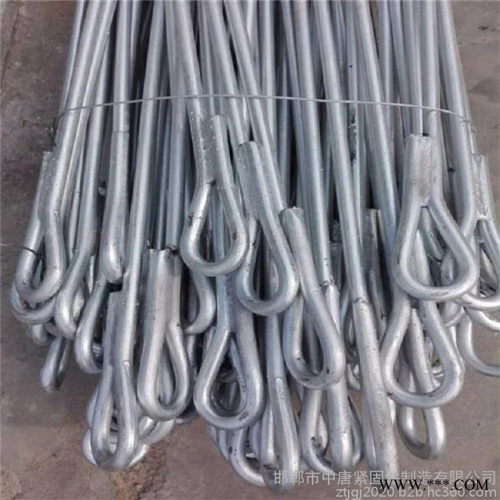 中唐18*2000拉线棒 电镀热镀均可 来图可定制各种型号单耳拉线 双耳拉线棒图5