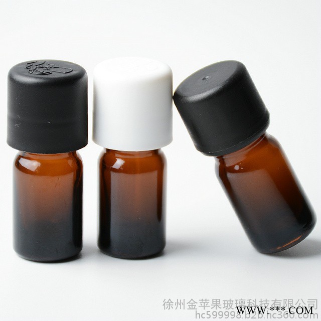 现货 金苹果 5ml棕色茶色 精油瓶 烟油瓶分装瓶，可喷涂，蒙砂，印刷，电镀图5