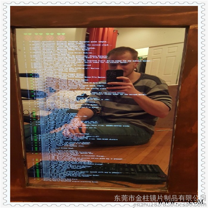 生产10度半透镜   镜面银色半透镜 亚克力半透镜 1mm电镀塑料半透镜