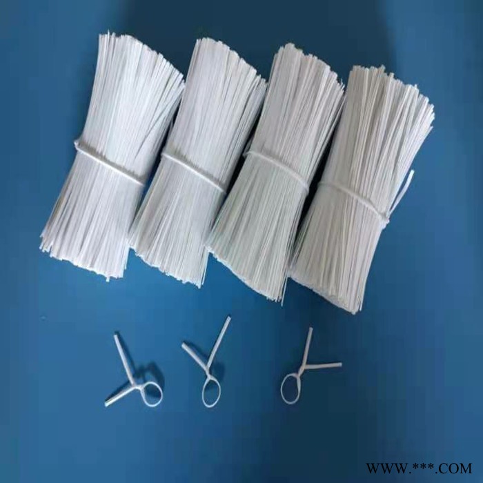 PE绑扎带绑丝电镀锌扎丝 包塑铁丝 铁芯扎线 椭圆形0.45MM铁芯图2