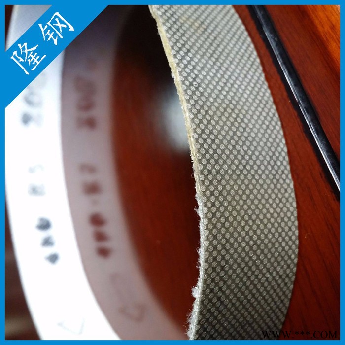 隆钢  专业定做 电镀金刚石砂带，适合玻璃陶瓷合金热喷涂碳化钨镀层图4