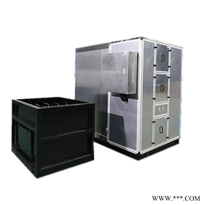 上海电镀厂1.5吨小型污泥低温干化箱式设备定制 网带式热泵烘干流水线图2