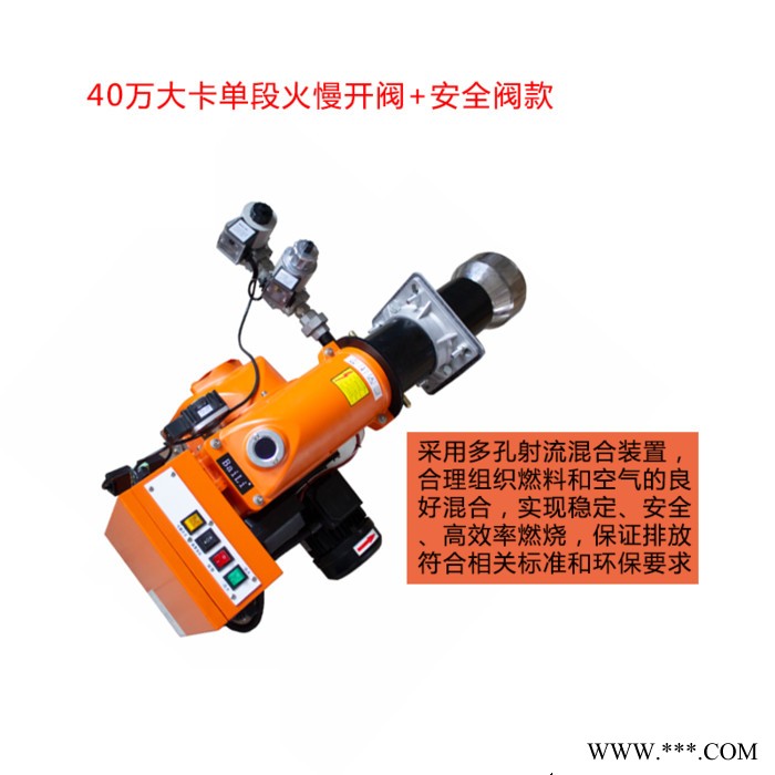 40万大卡单段火慢开阀燃烧机 锅炉燃烧器 焚烧炉 烤漆房 窑炉 电镀厂 化纤厂 烘烤厂 苗圃加热器图4