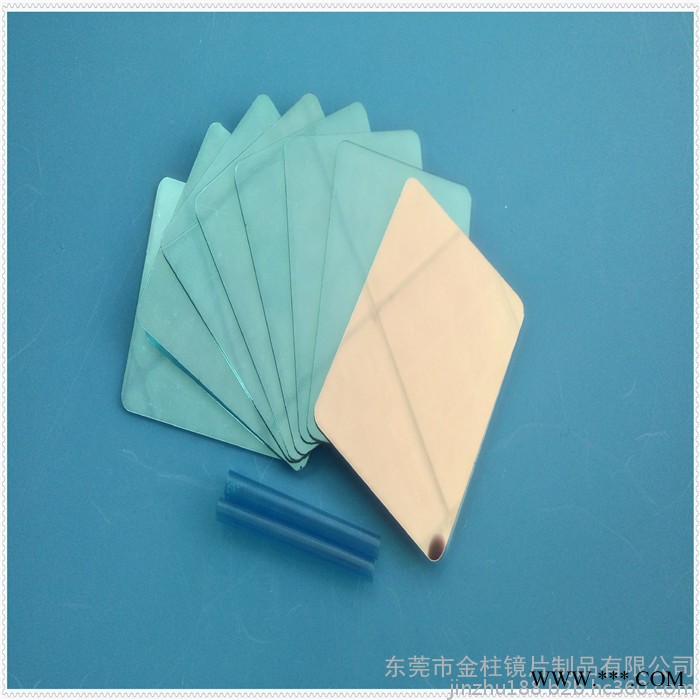 供应万花筒镜片 电镀双面银色镜片 塑料pc镜面板 不透光双面镜图3