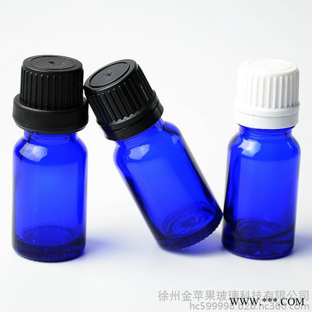 现货 金苹果 10ml蓝色 绿色 精油瓶 烟油瓶 精华液瓶 分装瓶.可喷涂，蒙砂，印刷，电镀图3