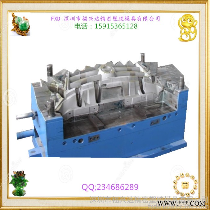 福兴达专业定制注塑模具 汽车外壳模具制造设计 塑料模具加工制造 塑胶模具开模注塑  注塑外壳加工 喷涂丝印电镀加工图2