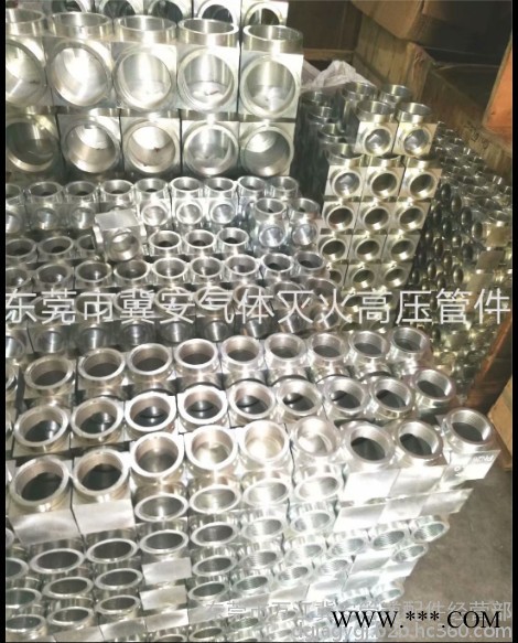 冀安15-1520直销锻制气体灭火管件七氟丙烷灭火弯头三通喷头电镀锌丝接焊接 锻钢制气体灭火管件图4