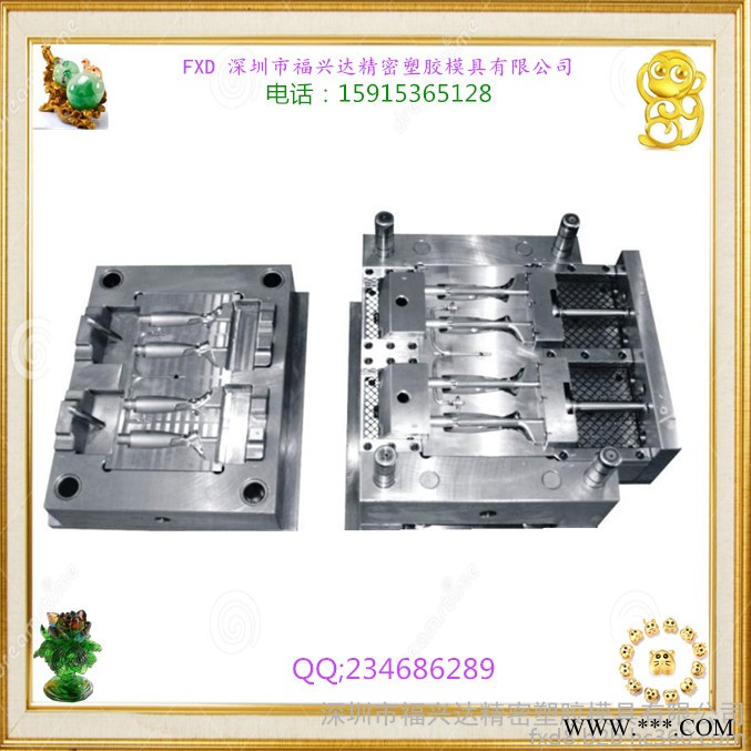深圳福兴达专业定制各种压铸模具 锌合金模具设计制造 五金加工制造 五金抛光喷砂电镀图2
