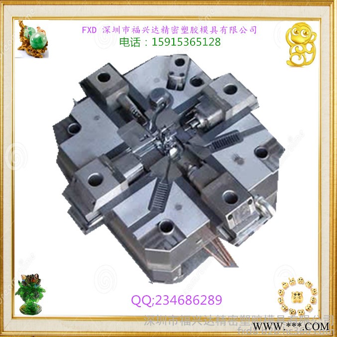 深圳福兴达专业定制各种压铸模具 锌合金模具设计制造 五金加工制造 五金抛光喷砂电镀图3