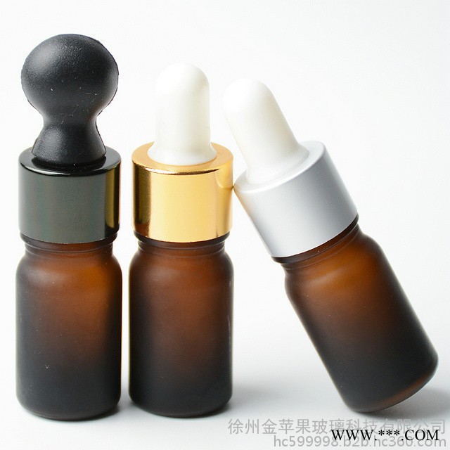 现货 金苹果 10ml棕色茶色 精油瓶 烟油瓶 精华液瓶 分装瓶.可喷涂，蒙砂，印刷，电镀图2