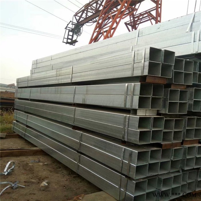 方管 镀锌方管 电镀锌方管方通 20*50*1.2薄壁方矩管 彩钢用镀锌带方管 现货20*20-500*500 非标定做图3