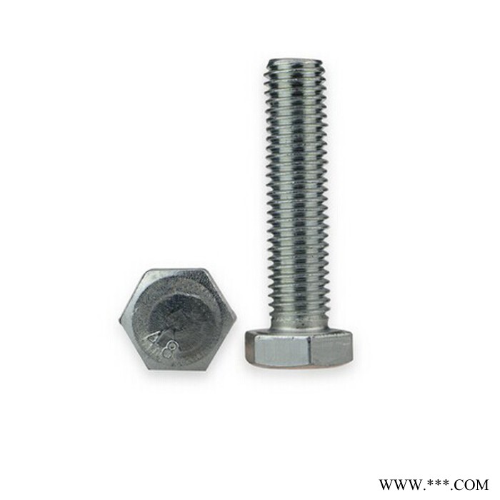 现货镀锌螺栓 电镀 热镀 达克罗 渗锌 镀白 镀蓝 镀彩高强度螺栓 不锈钢螺栓图3