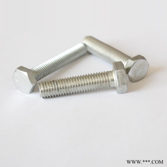 现货镀锌螺栓 电镀 热镀 达克罗 渗锌 镀白 镀蓝 镀彩高强度螺栓 不锈钢螺栓图5