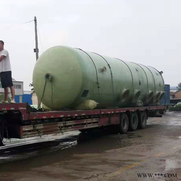 卧式玻璃钢罐 玻璃钢热水储罐 铬酸贮槽 立式玻璃钢食醋储存罐 玻璃钢电镀液复合罐图2