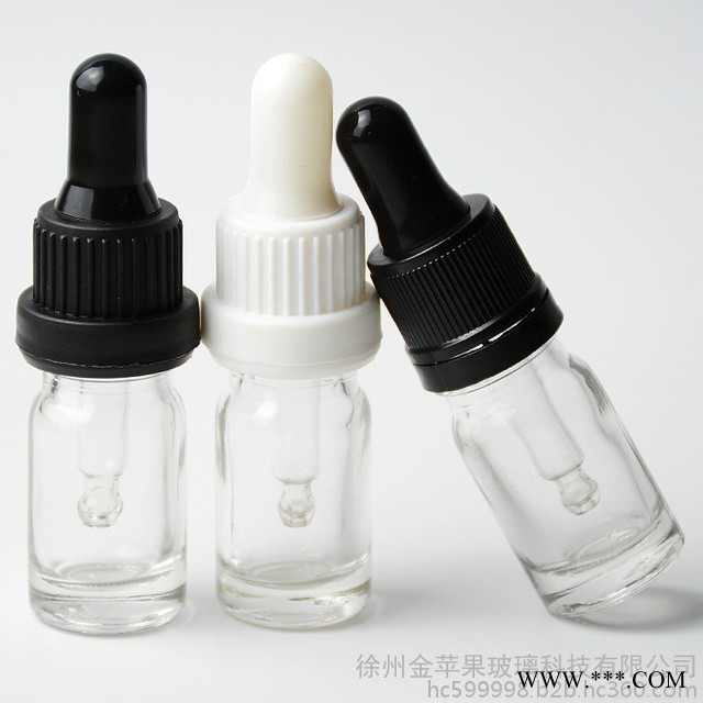 现货 金苹果 5ml透明 精油瓶 烟油瓶分装瓶，分装瓶厂家 分装瓶价格可喷涂，蒙砂，印刷，电镀图3