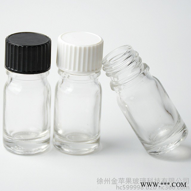 现货 金苹果 5ml透明 精油瓶 烟油瓶分装瓶，分装瓶厂家 分装瓶价格可喷涂，蒙砂，印刷，电镀图7