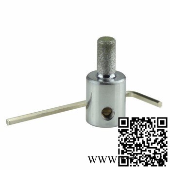 曼德MGB14金刚石工具 电镀金刚石砂轮磨轮 镀铬打磨金刚石磨头 手动玉石玻璃打磨工具图5