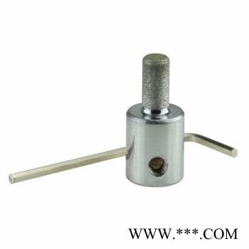 曼德MGB14金刚石工具 电镀金刚石砂轮磨轮 镀铬打磨金刚石磨头 手动玉石玻璃打磨工具图2