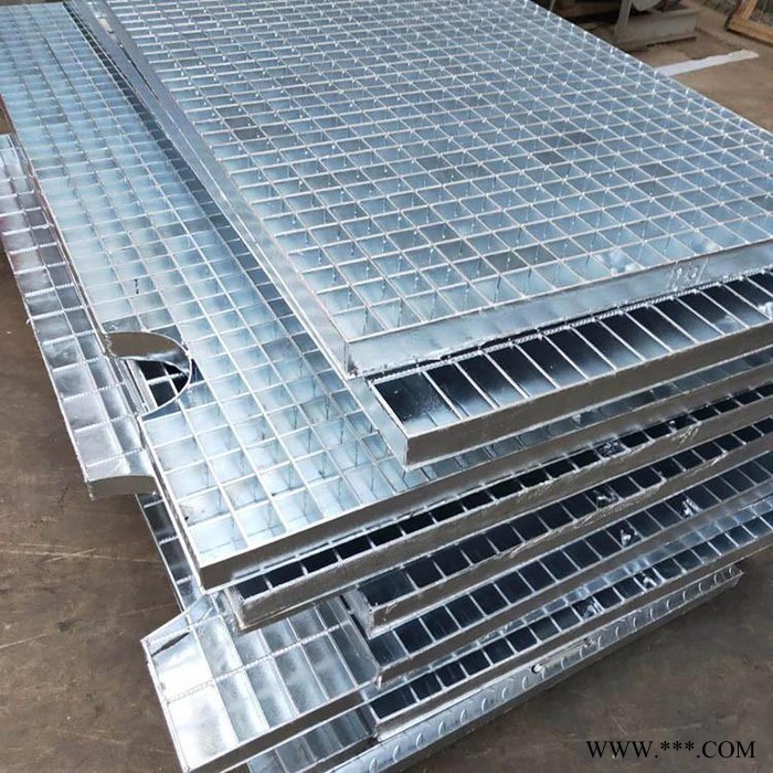 阳烁 楼梯踏步板 电厂平台钢格板 热镀锌格栅板 格栅板 电镀锌钢格栅板 阳台栏杆图3
