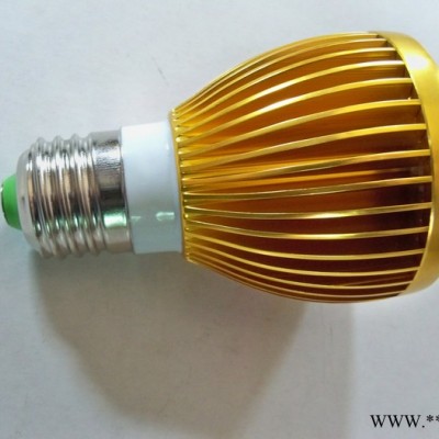 供应亮府LYQP05AW060125E电镀LED球炮 **LED球炮灯 传统铝壳**LED球炮灯 畅销LED球形灯