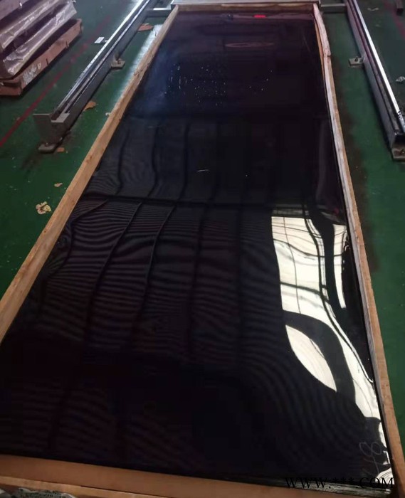佛山宏旺不锈钢板厂家 供应电镀水镀黑钛不锈钢板 201/304/430镜面拉丝黑色不锈钢板 不锈钢板价格图4
