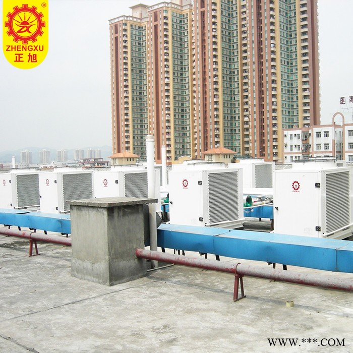 正旭空气能复叠高温热水** 电镀厂高温热水工业高温热水商用高温热水器屠宰场高温热水 空气能热泵高温热水器图5
