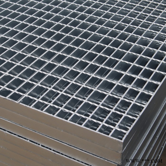 镀锌沟盖板平台楼梯走道板钢格栅板电镀钢格栅盖板定制踏步钢格板排水沟盖板图6