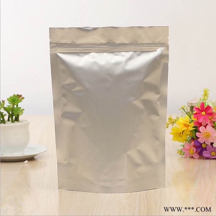 德远塑业 铝箔袋 现货纯铝箔袋 自立拉链铝箔袋 自封站立铝箔袋 自封自立铝箔袋图2