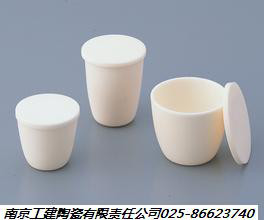 氧化铝坩埚陶瓷坩埚氧化铝元板氧化铝坩埚盖南京氧化铝坩埚刚玉坩埚图2