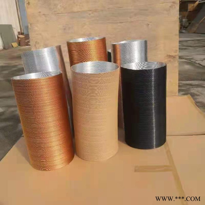 鑫华阳定做 铝箔波纹管，铝箔箔纤维复合管 欢迎来电咨询图2