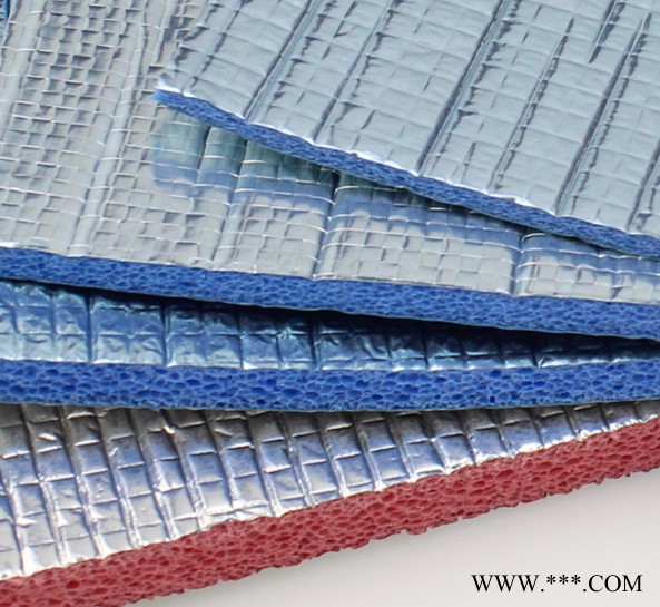 出口品质厂家直供铝箔XPE阻燃泡棉 厂家定制环保无毒铝膜泡棉 隔热铝箔加厚泡棉材料图8