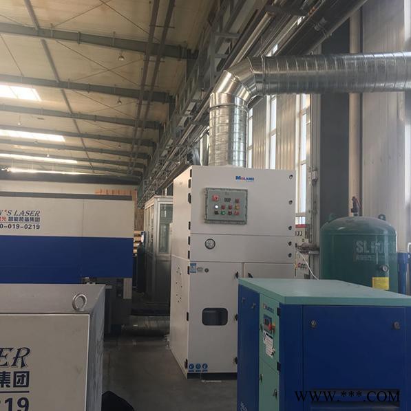 切割机滤筒除尘器 激光切割机配套脉冲式滤筒除尘器生产厂家 激光切割铝粉尘净化器图2