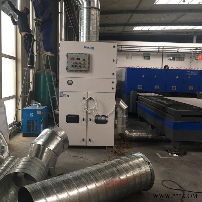 切割机滤筒除尘器 激光切割机配套脉冲式滤筒除尘器生产厂家 激光切割铝粉尘净化器图4