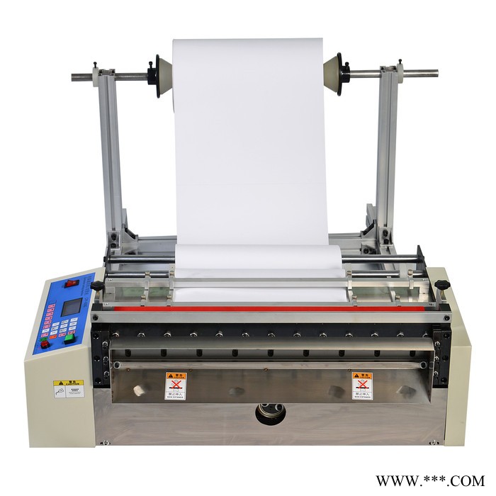 厂家切铝箔铝箔机 全自动泡沫纸横切机 导电布PVC电池套膜切断机图3