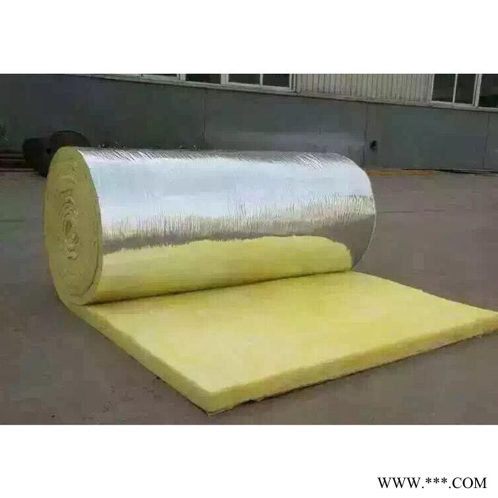 厂家定制铝箔玻璃棉卷毡 铝箔玻璃棉卷毡价格图3